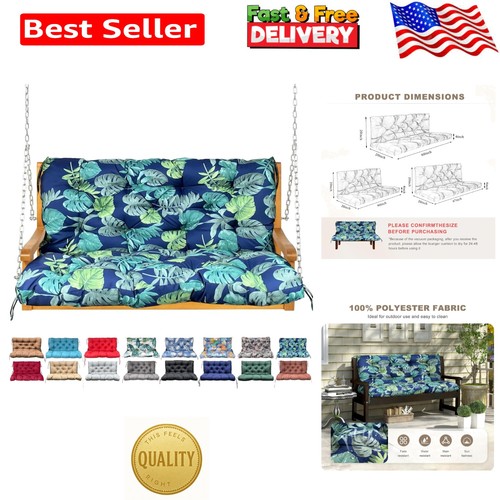 Thickened floral navy patio - floral,