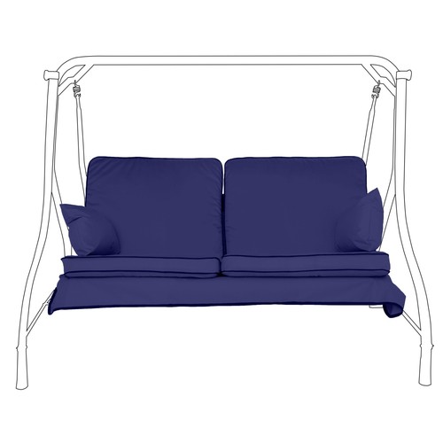 Navy seater swing seat - seater,