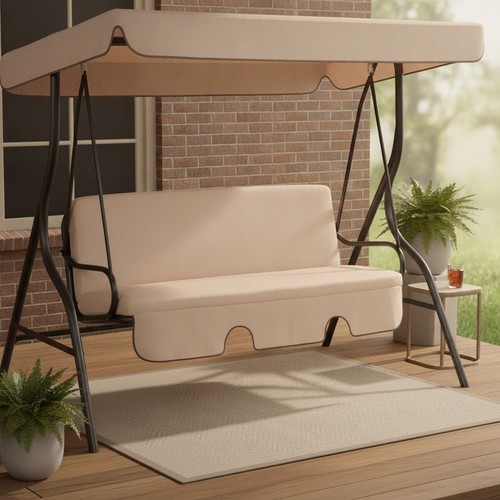 Garden swing seater - swing, cushion