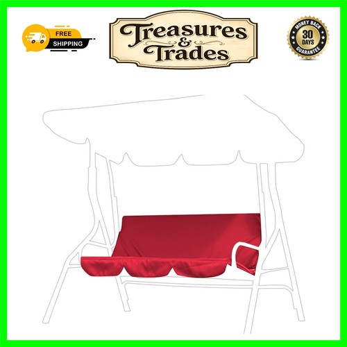 Luxurious red seater swing - 3-seater,