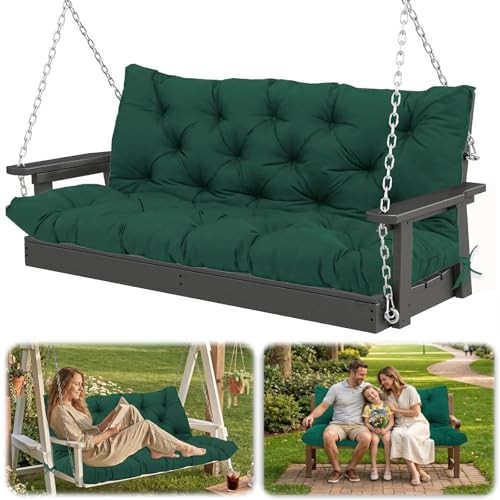Waterproof porch swing cushion - porch,